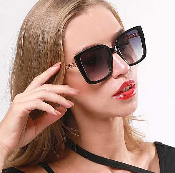 Okulary Damskie przeciwsłoneczne/Uv400/Gratis Torebka