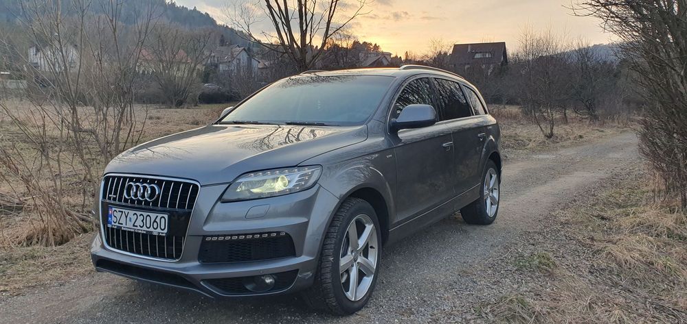 Audi Q7 Fajne serwisowane garażowane dynamiczne autko dla kochających Audi