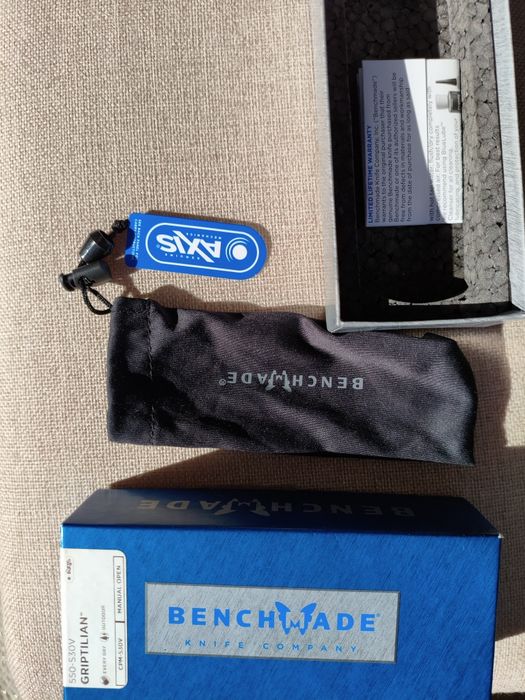 Benchmade Griptilian 550-S30V

GRIPTILIAN®