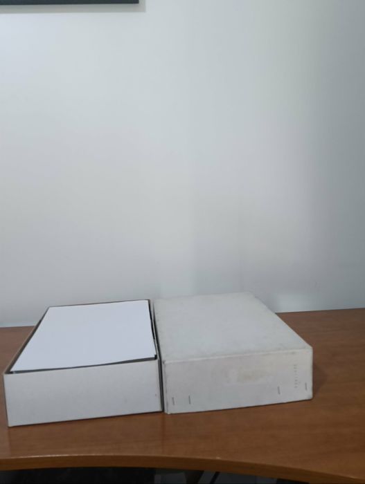 2 caixas etiquetas brancas 105×57mm