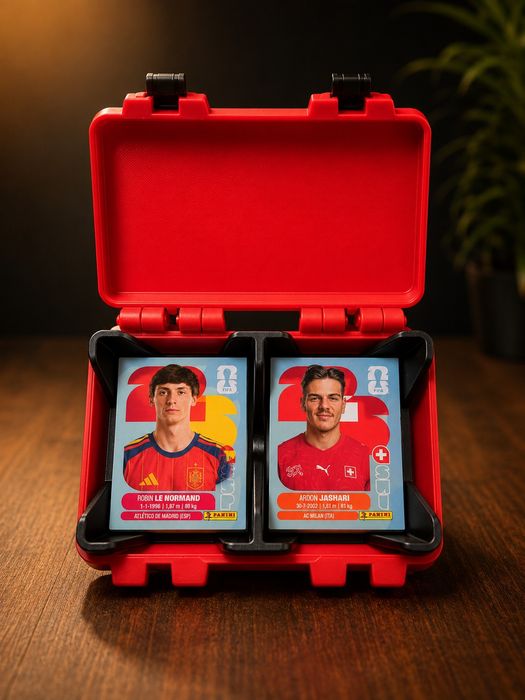 Caixa porta cromos