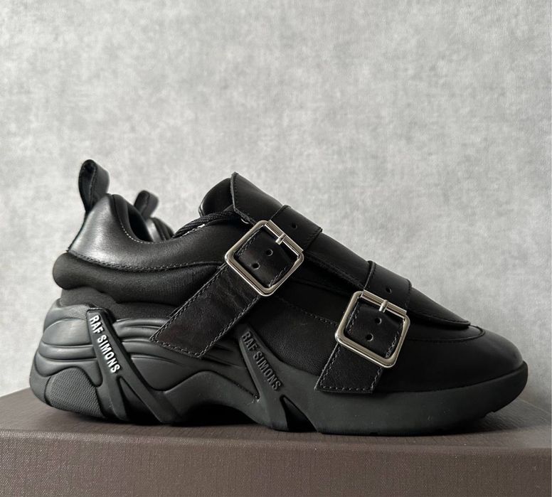 БЕЗКОШТОВНА ДОСТАВКА‼️Raf Simons Antei Black Laceo (Чорні),раф сімонс.