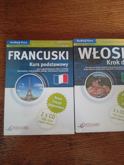 Kurs - Język Francuski i język Włoski.