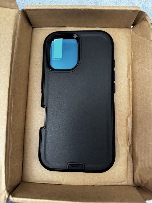 Capa para iphone 16 base, capa preta e com acessorios