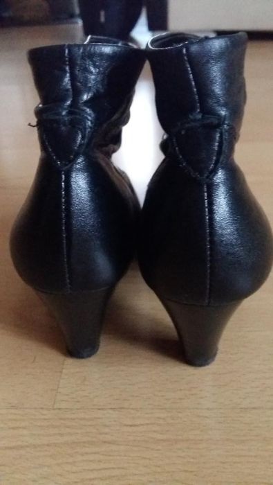 nowe botki skóra naturalna