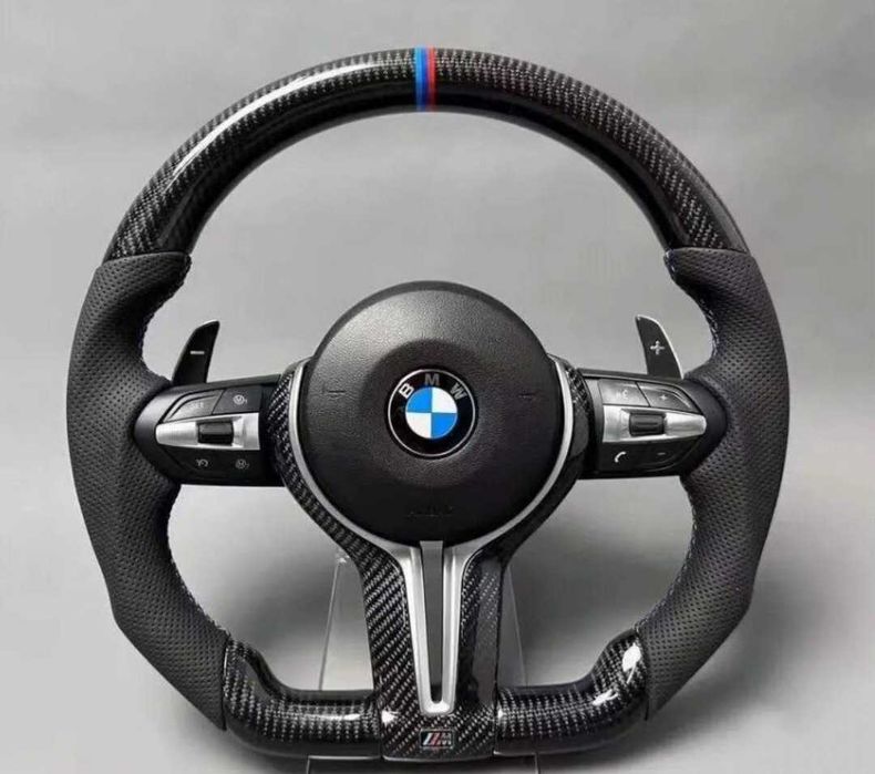 ‼️ Шкіряне Спортивне ‼️ М стиль Кермо BMW для F30 F10 F20 F21 F23 F31 F32 F33 F36 F11 X3 F25 X5 F15 та інших