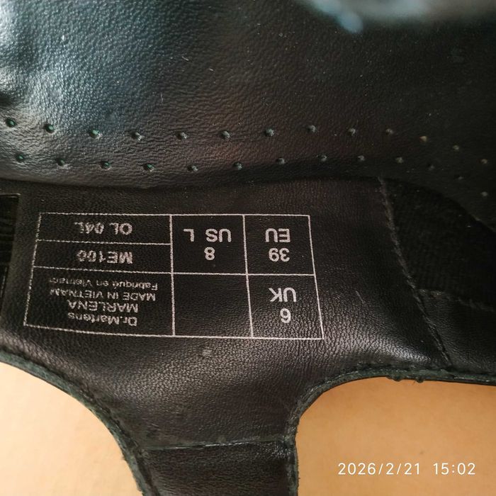Dr. Martens туфлі на каблуку