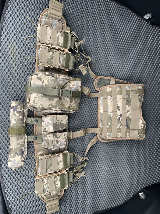 РПС у комплекті з підсумками, колір піксель,мультикам, кордура