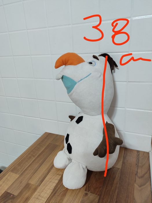 Olaf,  duża maskotka Kraina Lodu