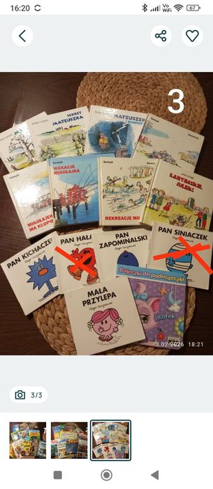 Zestaw książek 1,2,3