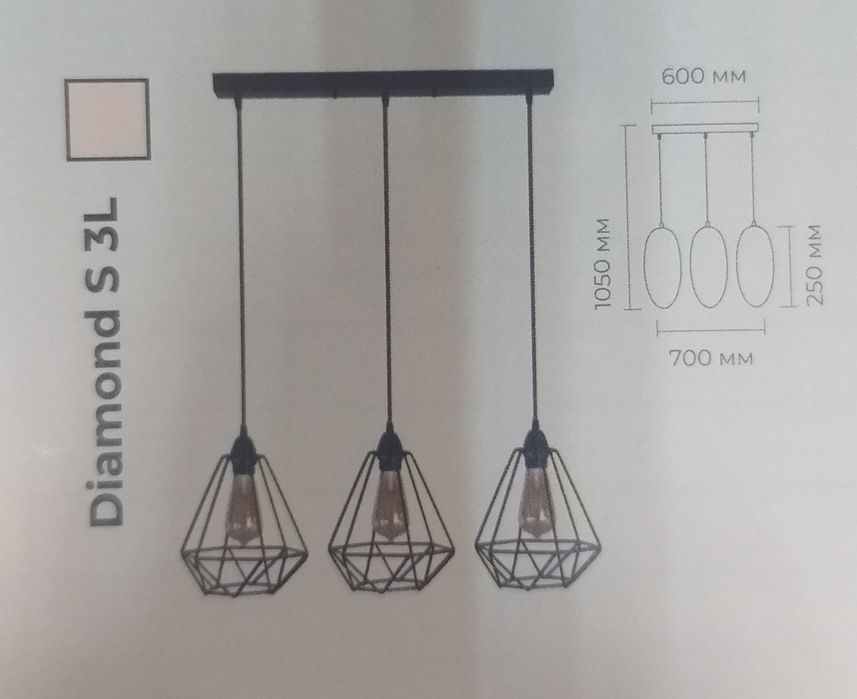 Світильники в стилі лофт