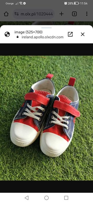 Trampki do szkoły action boy