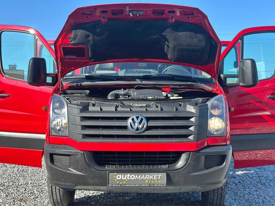 Volkswagen Crafter 2014p. Тент