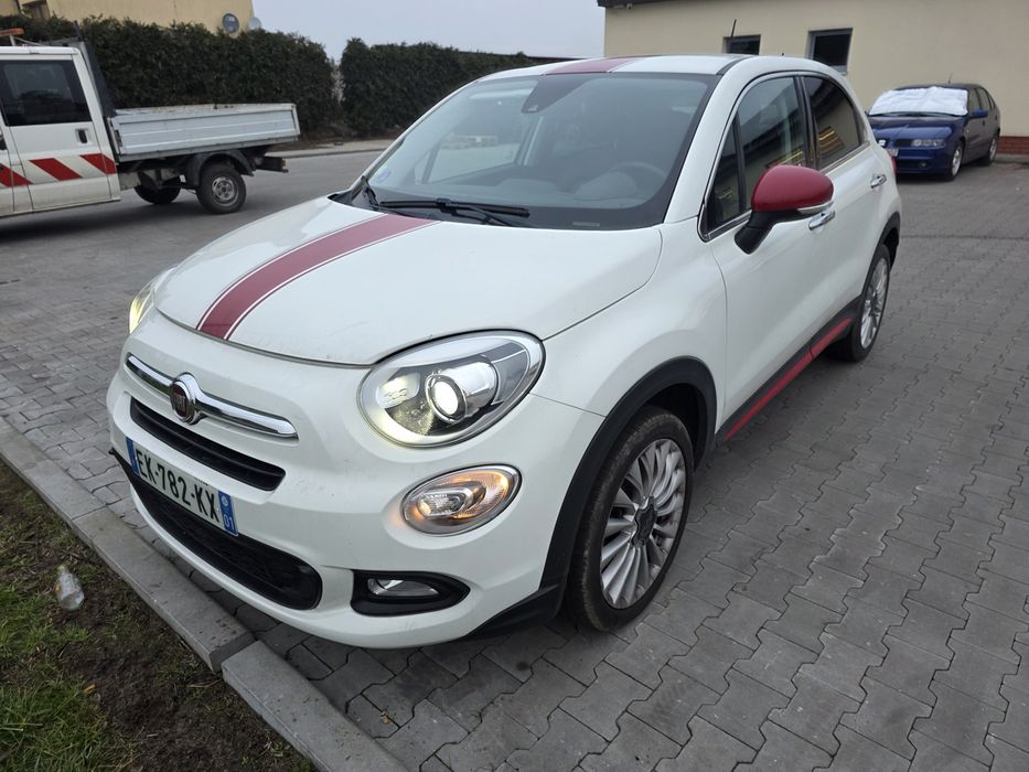 Fiat 500X 1.4 turbo benzyna super wyposazenie uszkodzone sprzeglo
