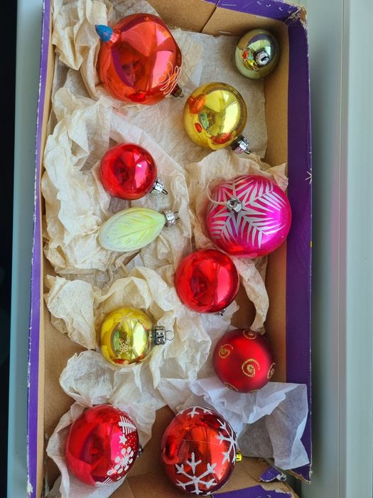 Елочные игрушки СССР, гирлянды