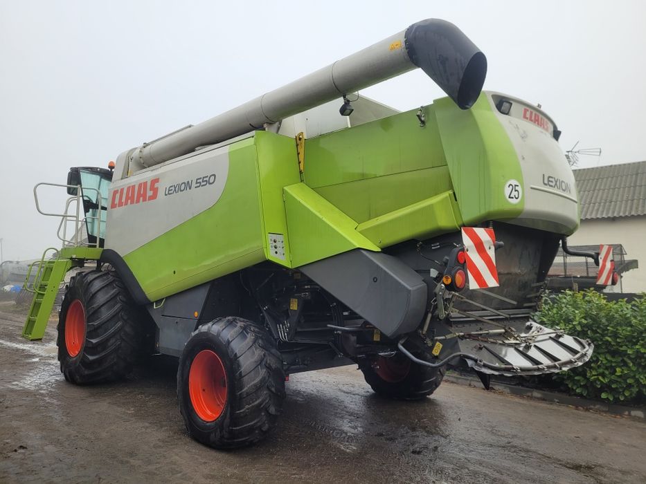 Kombajn Claas Lexion 550 V660 Od ROLNIKA