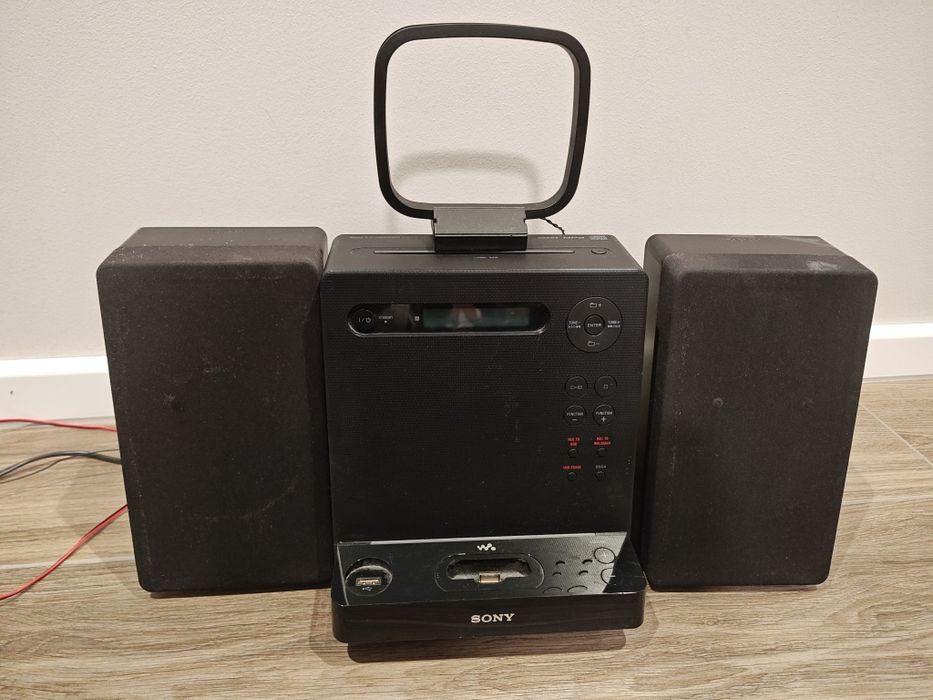 Odtwarzacz CD/radio Sony HCD-LX50WMR z kolumnami