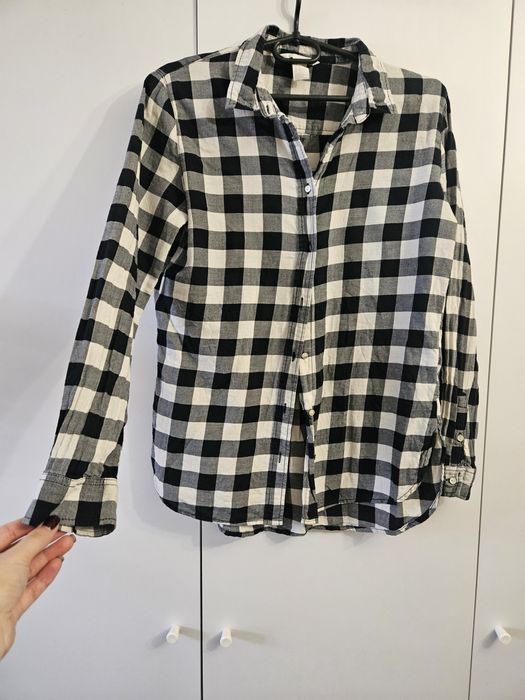 Рубашка в клітинку XS 34 h&m
