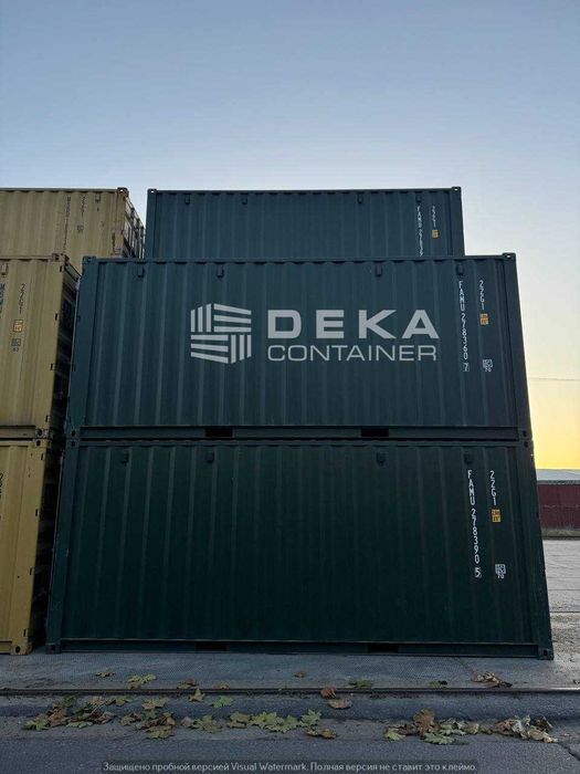 20-футові НОВІ контейнери 20ft Dry Cube NEW Краща ціна