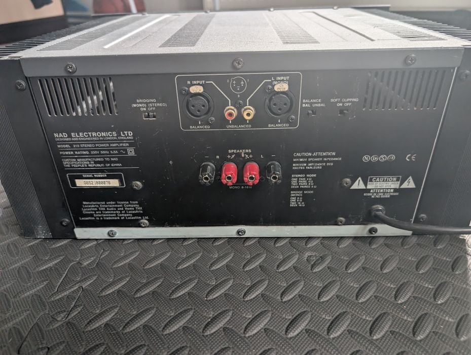 Potężna końcówka mocy nad 218 thx