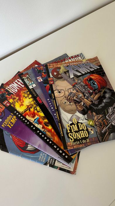 Livros Banda Desenhada - 6 Livros (Tomb Raider, Spiderman, etc)