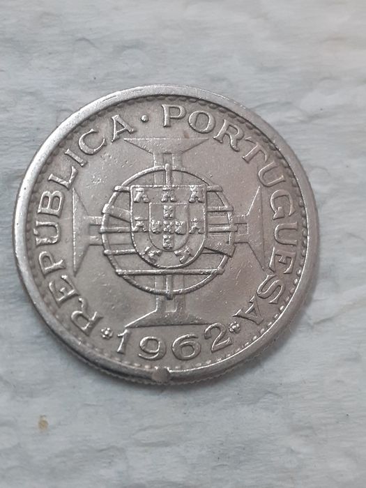 O barateiro Moeda 2/5 escudos S.Tome e Príncipe 1962