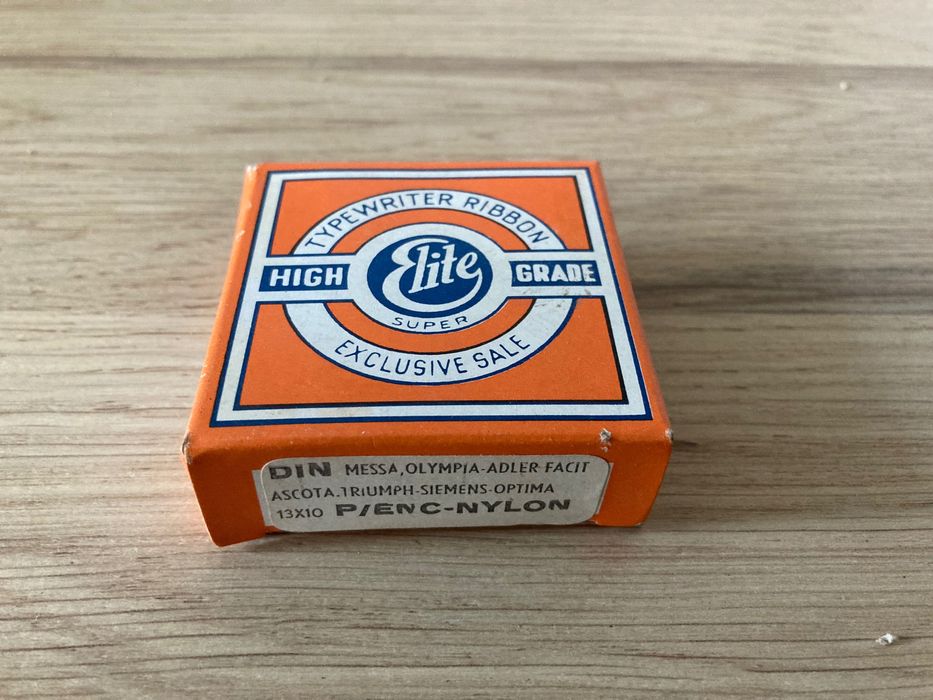 Fitas de máquinas de escrever