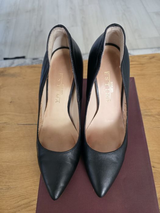 Szpilki Ryłko Estima skóra naturalna rozm. 37