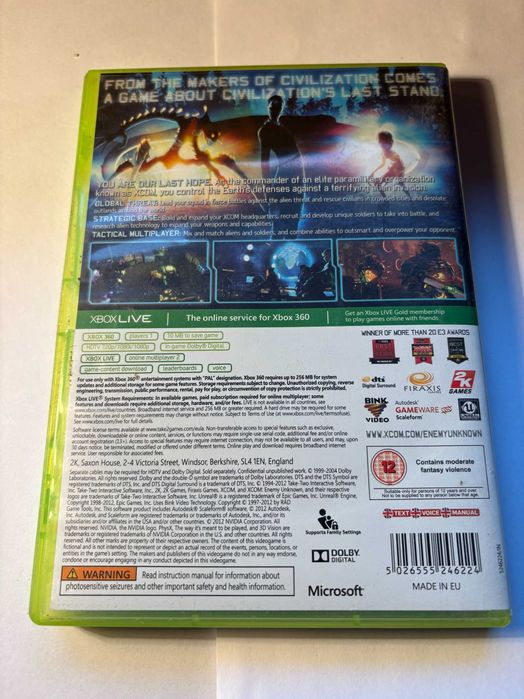 Gra XCOM: Enemy Unknown Microsoft Xbox 360 + Gratis