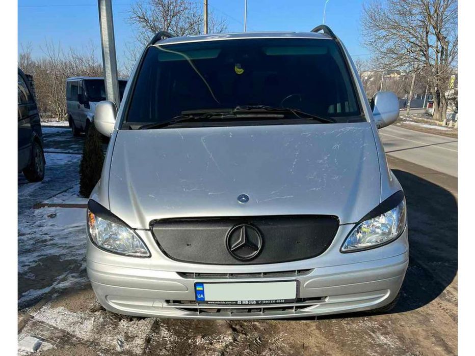 Mercedes Vito W639 Зимова решітка матова (2003-2010)