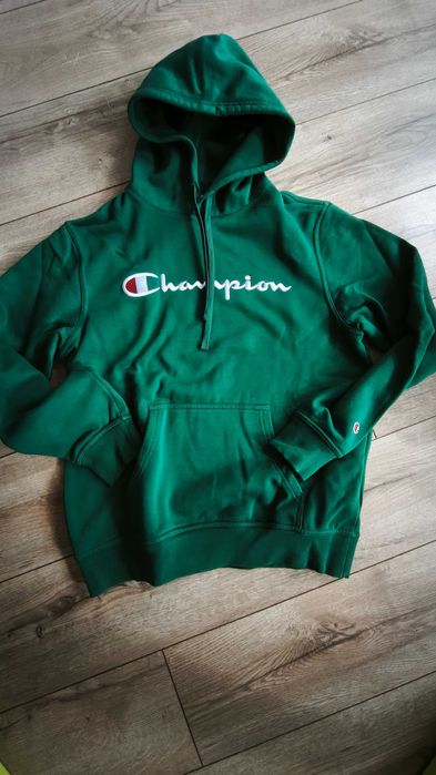 Bluza z kapturem Champion zielona