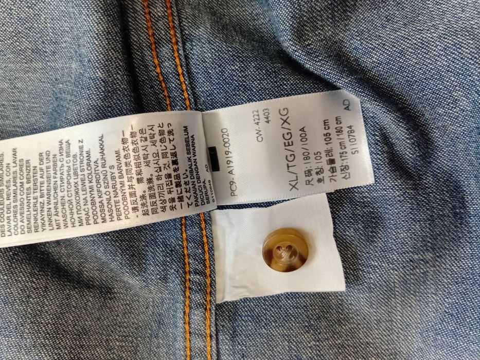 Джинсова рубашка Levi's оригінал в відмінному стані