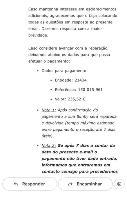BIMBY TM5 + acessórios | para peças / reparaçao