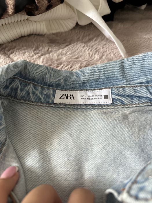 Джинсовий комбез шортами Zara