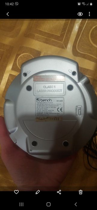 Часы. плеер CD Немецкий