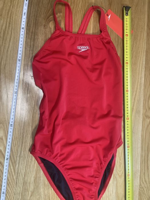 Czerwony Strój kąpielowy jedno częściowy speedo  40