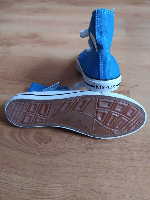 Trampki wysokie niebieskie  rozmiar 43 / 42