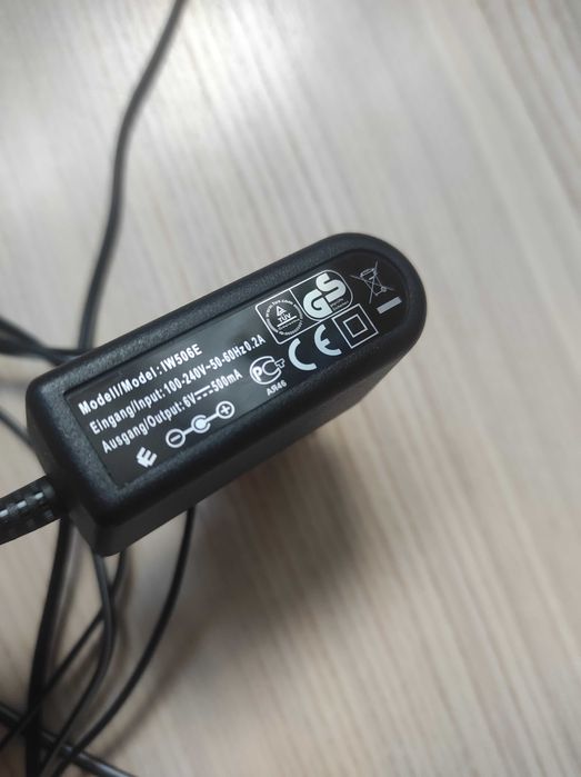 Адаптер/блок живлення 6V 500mA