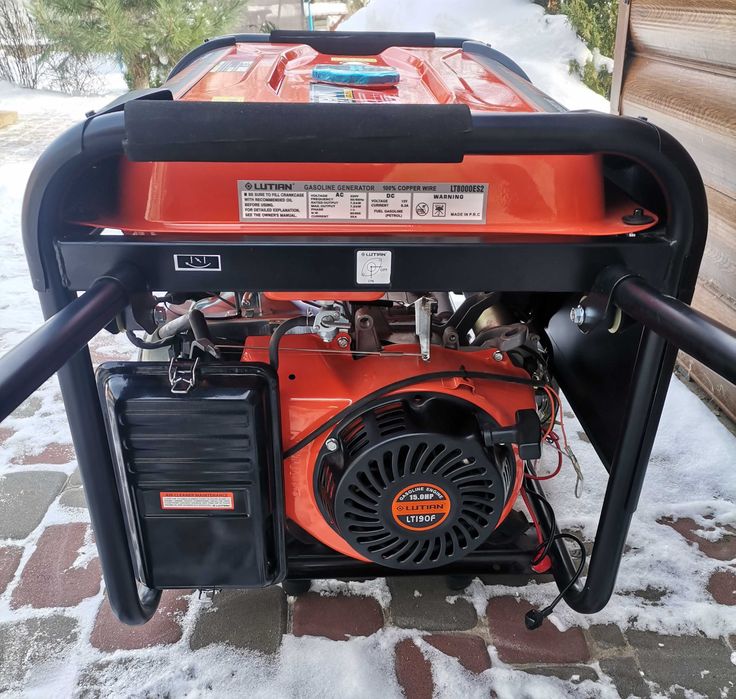 Генератор Lutian 7.5 кВт, газ/бензин.