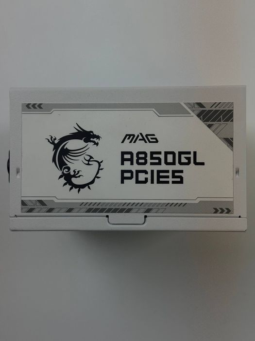 Блок живлення MSI MAG A850GL PCIE5 White 850W (306-7ZP8A24-CE0)