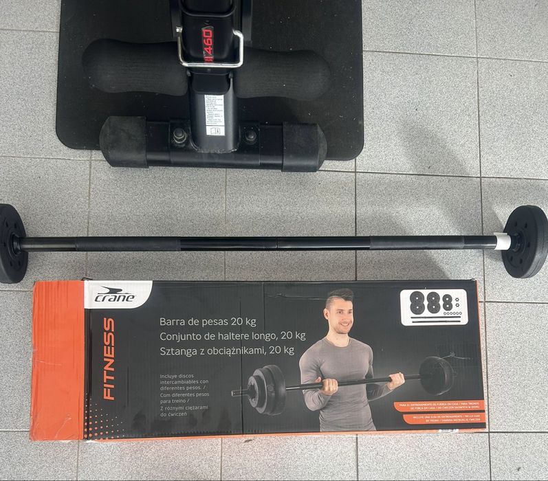 Vendo banco e alteres novo