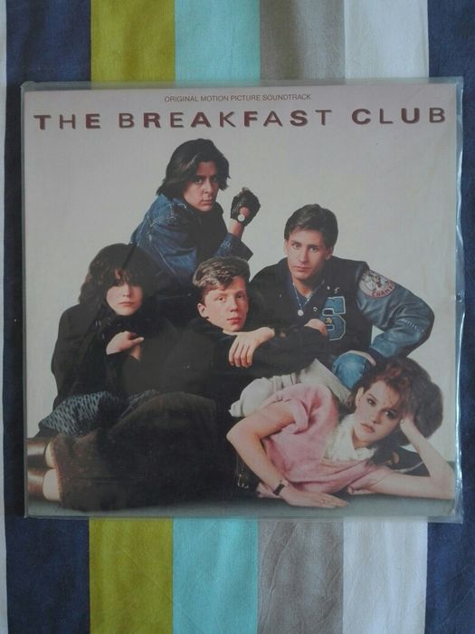 Midnight Oil and The Breakfast Club Vinyl Records.