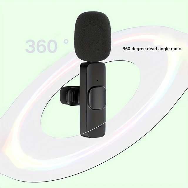Bezprzewodowy mikrofon krawatowy iphone android