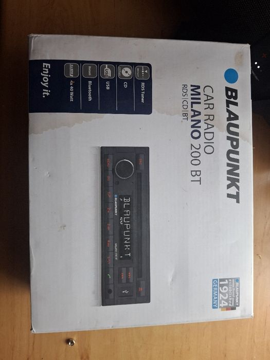 Nowe radio Blaupunkt I sony