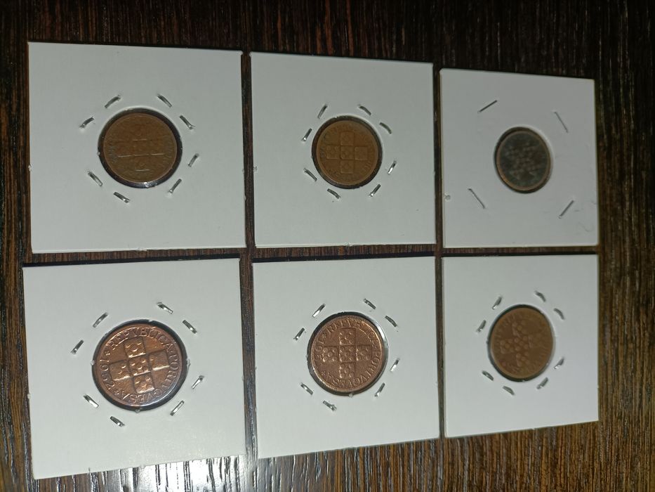 Lote Moedas X e XX centavos - valiosas