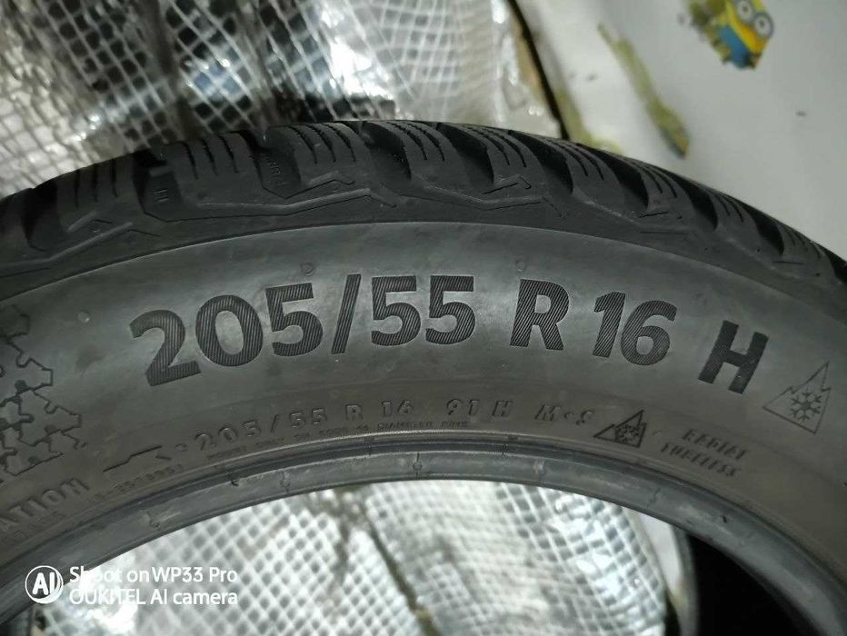 Шини Continental 205/55R16. 4шт. Зима 2024р (0795)