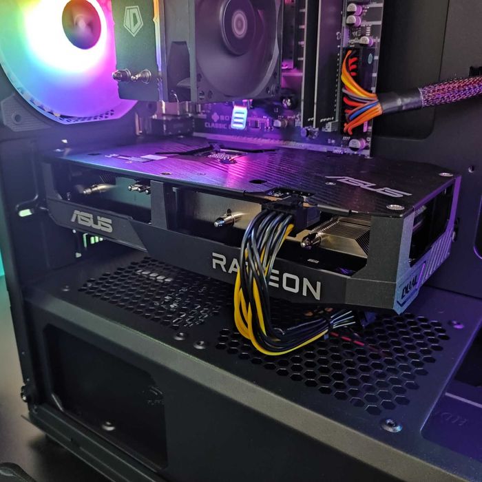 Компютер Новый Ryzen 5 4500, 16GB DDR4, Radeon RX 6600, SSD 512GB m2