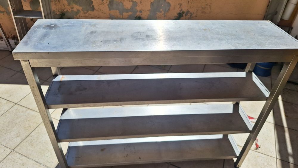 Parteleiras de inox (4×)