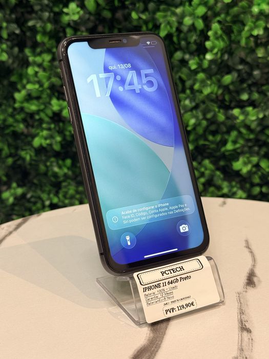 Apple iPhone 11 64Gb Preto - Pague em até 3x