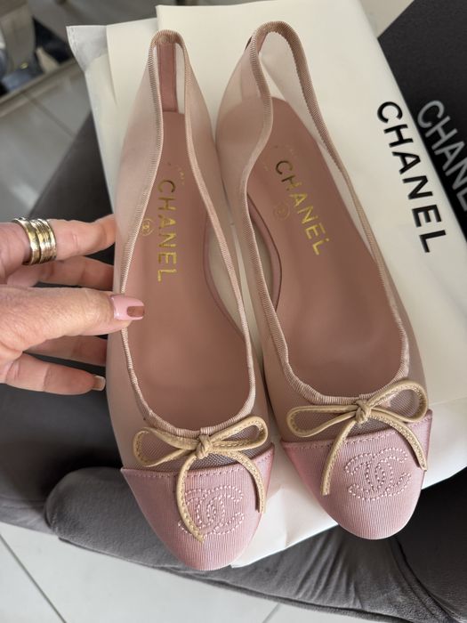 Balerinki chanel cc 36/47